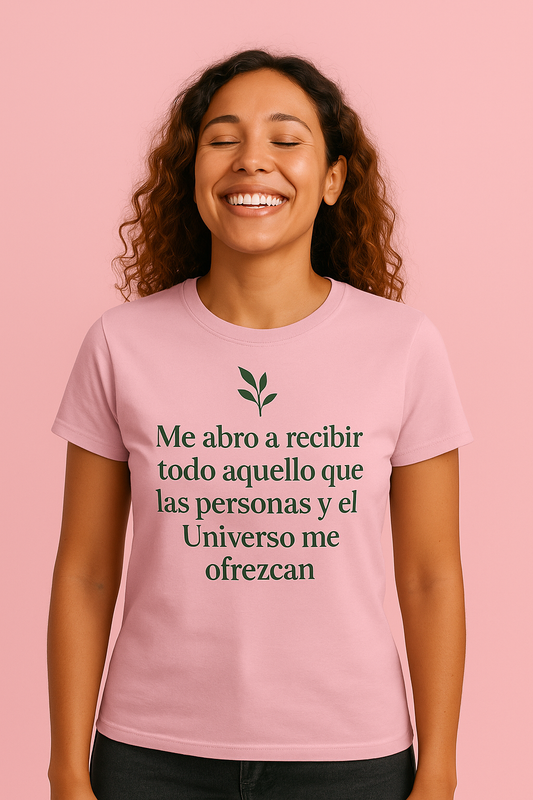 Camisa con Poder – Sé lo mucho que valgo y no acepto nunca menos de lo que merezco